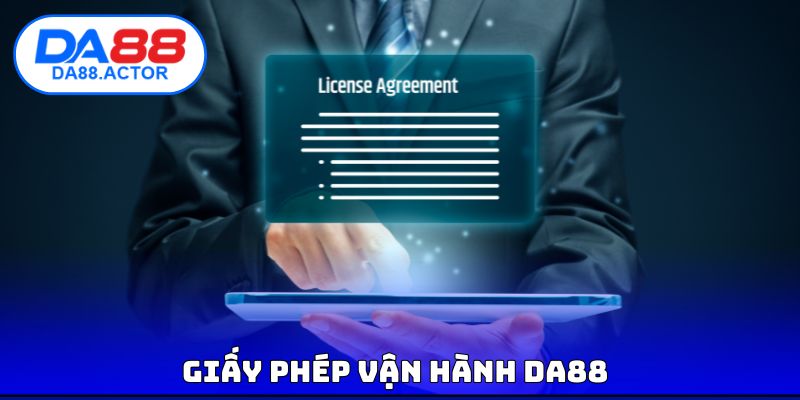 Giấy phép vận hành DA88