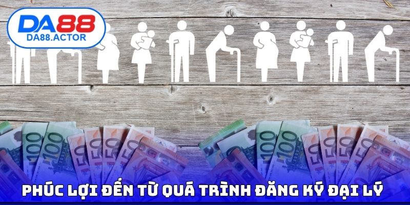 Đăng Ký Đại Lý DA88 - Phúc Lợi Hấp Dẫn Có Thể Nhận Được 3 Phúc lợi đến từ quá trình đăng ký đại lý
